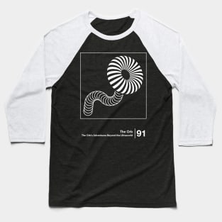 The Orb's Adventures Beyond the Ultraworld / Minimal Graphic Artwork Baseball T-Shirt